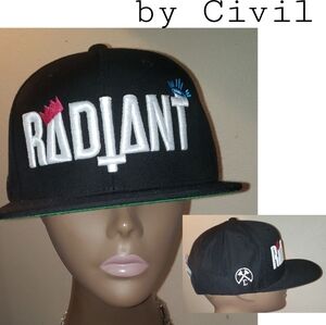 Civil..."Radiant" snapback. Nwt